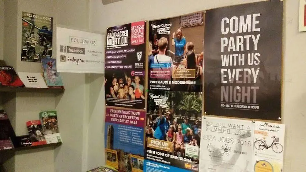 ברצלונה Don Moustache Boutique Hostel ספרד